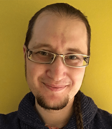 Rhys McGovern, MS, CCC-SLP headshot.